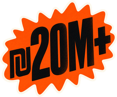 ₪20M+